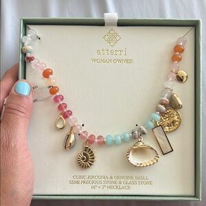 Multicolor Semi-Precious Necklace